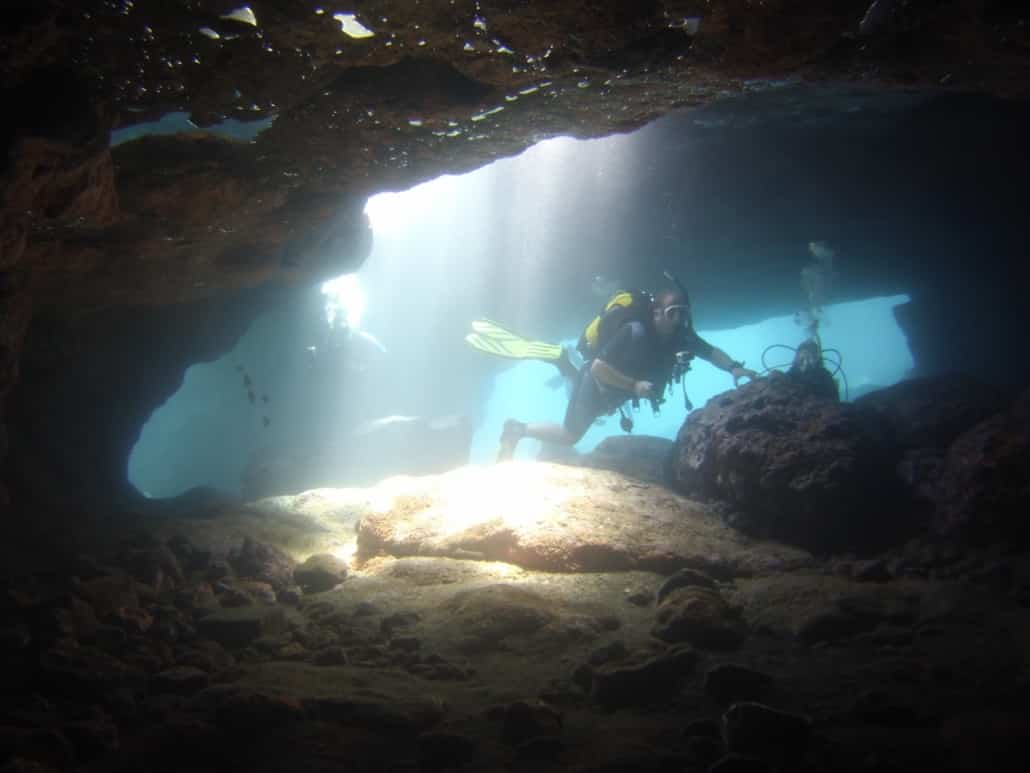 Tauchplatz Höhle Los Abrigos