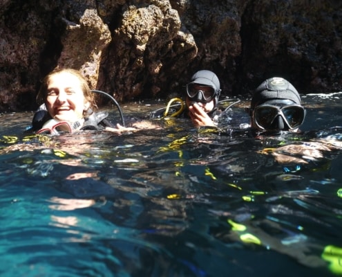 Tauchplatz Mar Azul Grotte